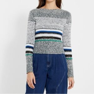 See By Chloe Striped Knit Sweater